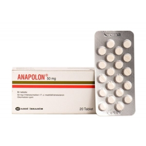 Abdi İbrahim Anapolon 50 Mg 20 Tablet